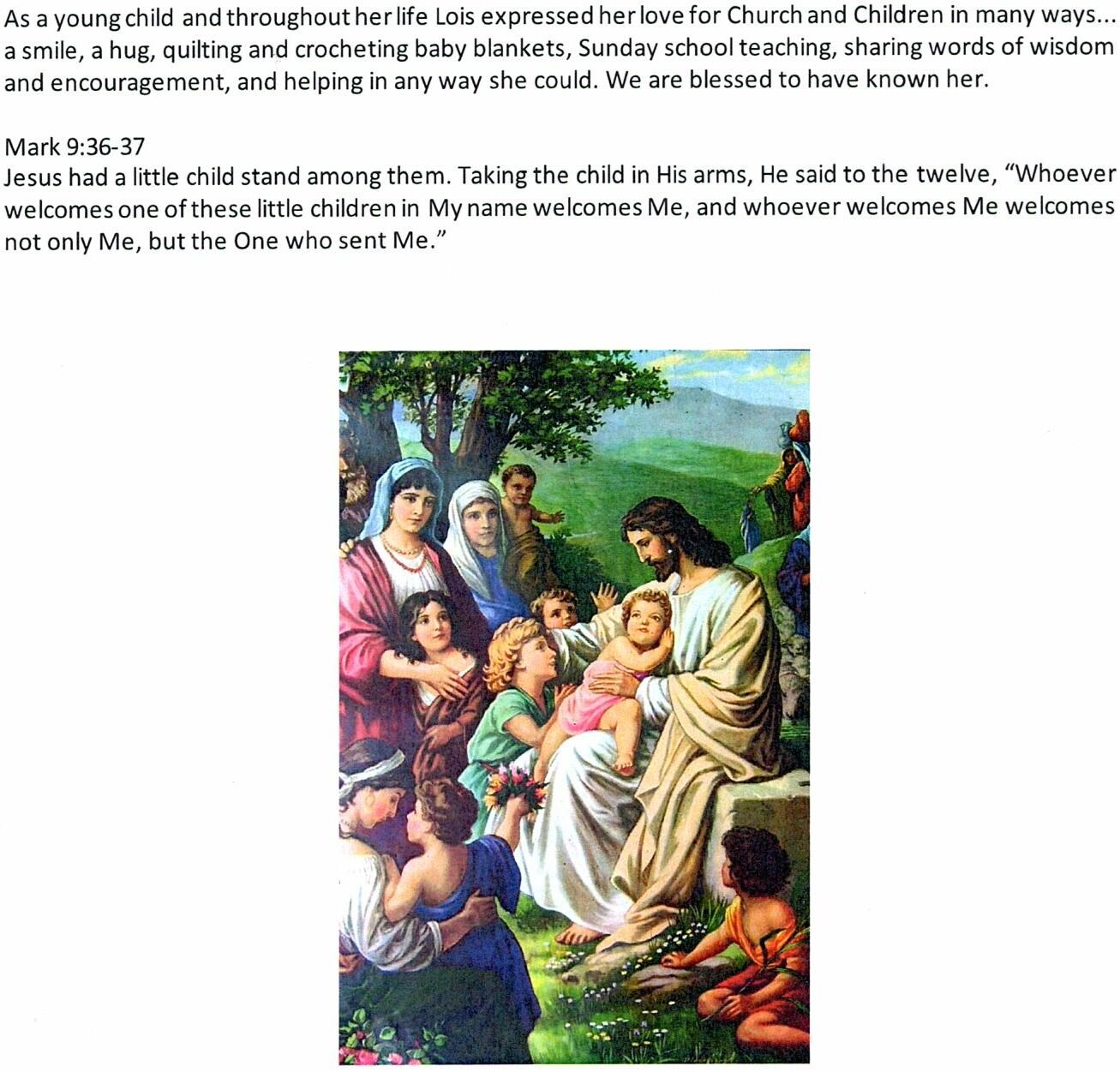 Obituary of Lois Reidy