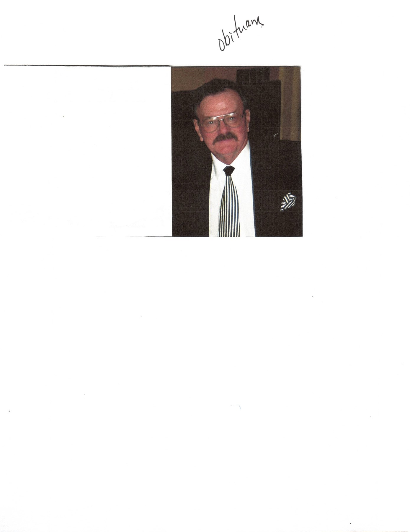 Obituary of Oscar McMullen Williams Jr.