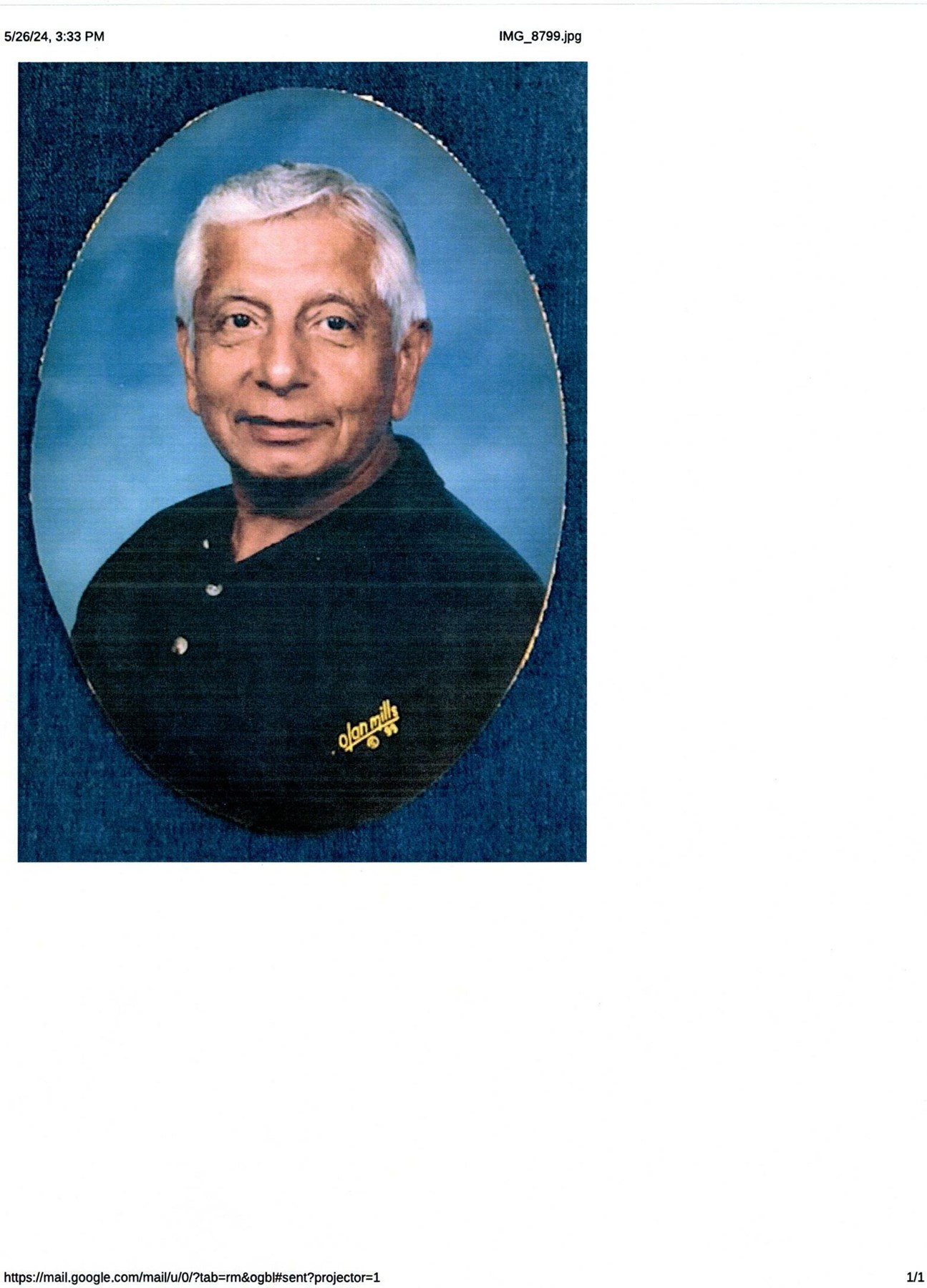 Obituary of Jesse Galdeano