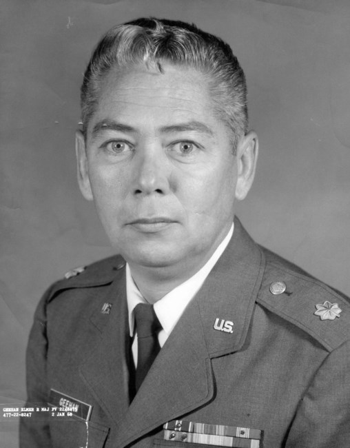 Obituary of Lt. Col. Elmer R. Geehan USAF (Ret.)