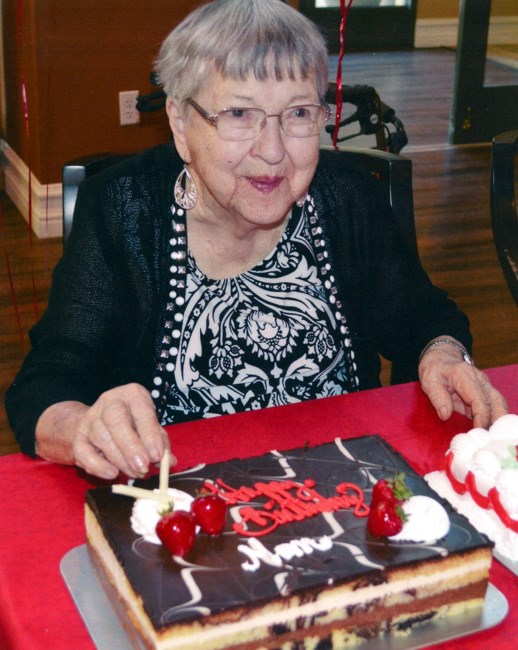 Avis de décès de Marie Douglas Hague