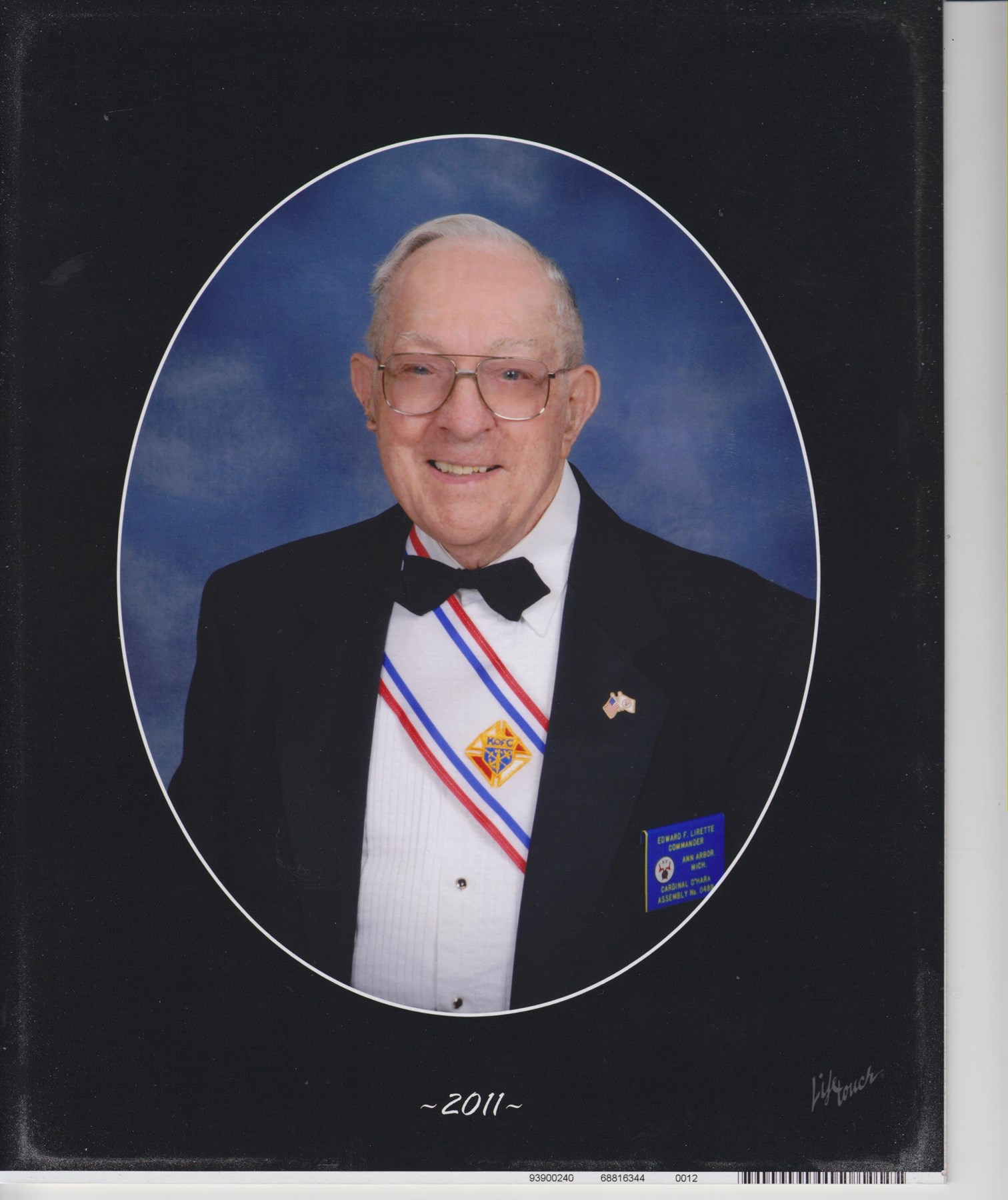 Obituary of Edward F Lirette