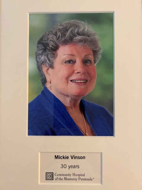 Avis de décès de Mickie Vinson