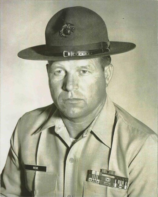 Obituary of GySgt. USMC (Ret.) Shelby E. Monk