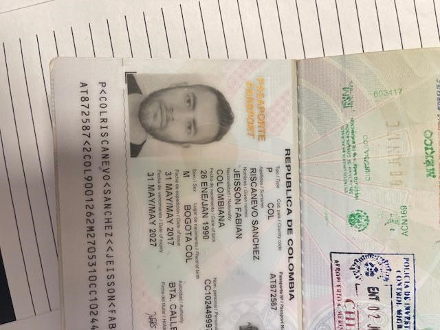 Obituary of Jeisson Fabian Riscanevo Sanchez