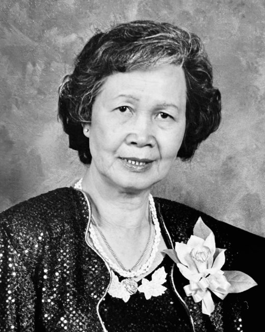 Avis de décès de So Mai Chan 阮素美