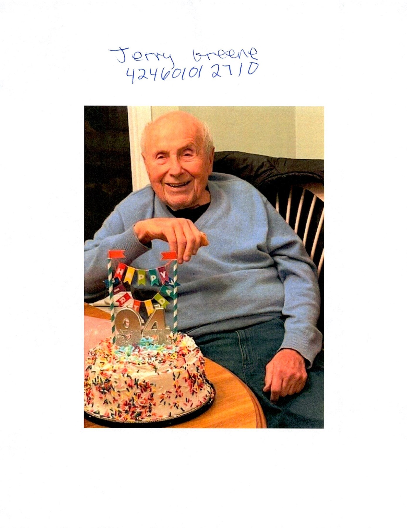 Obituary of Jerry Greene