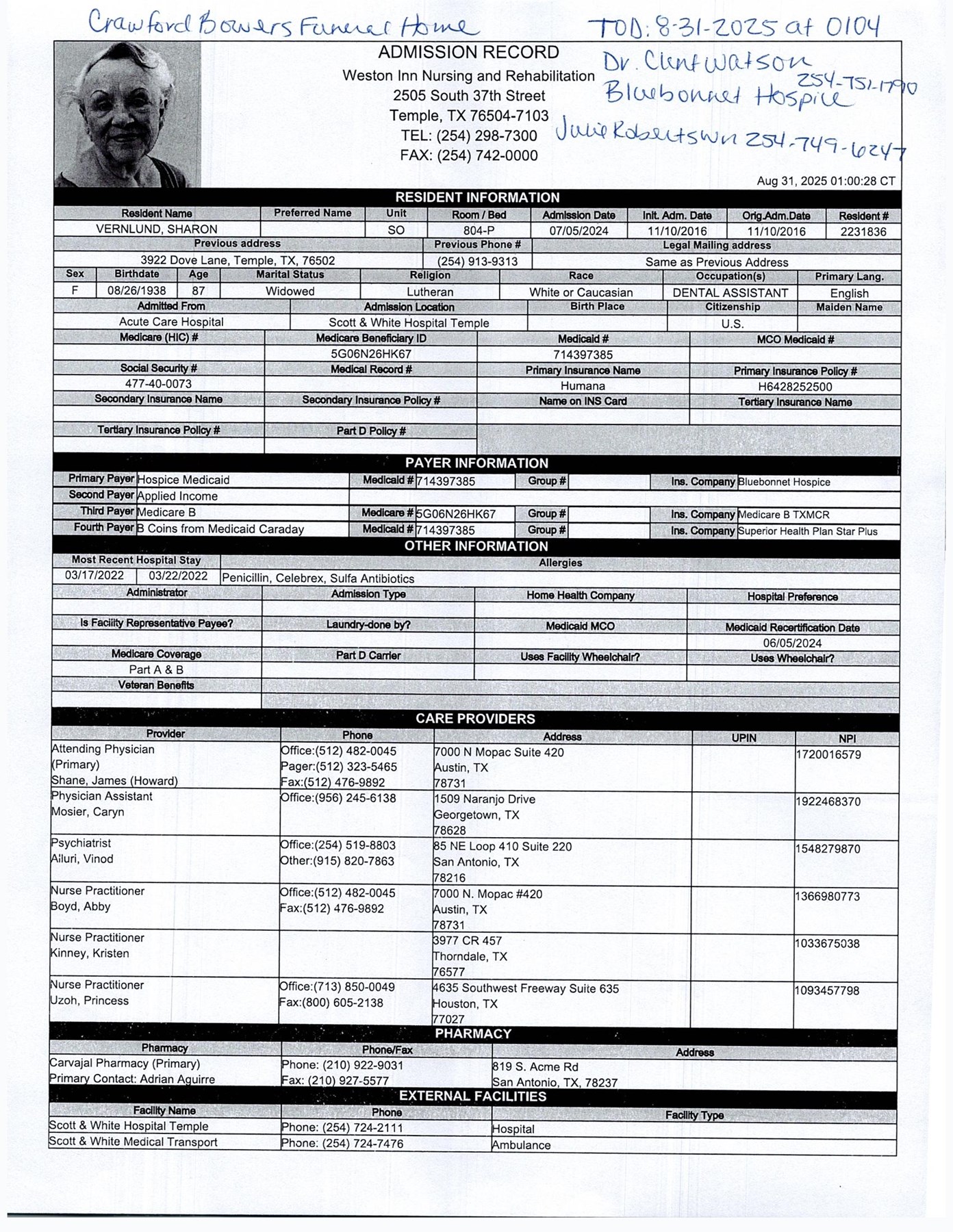 Obituary of Sharon Vernlund