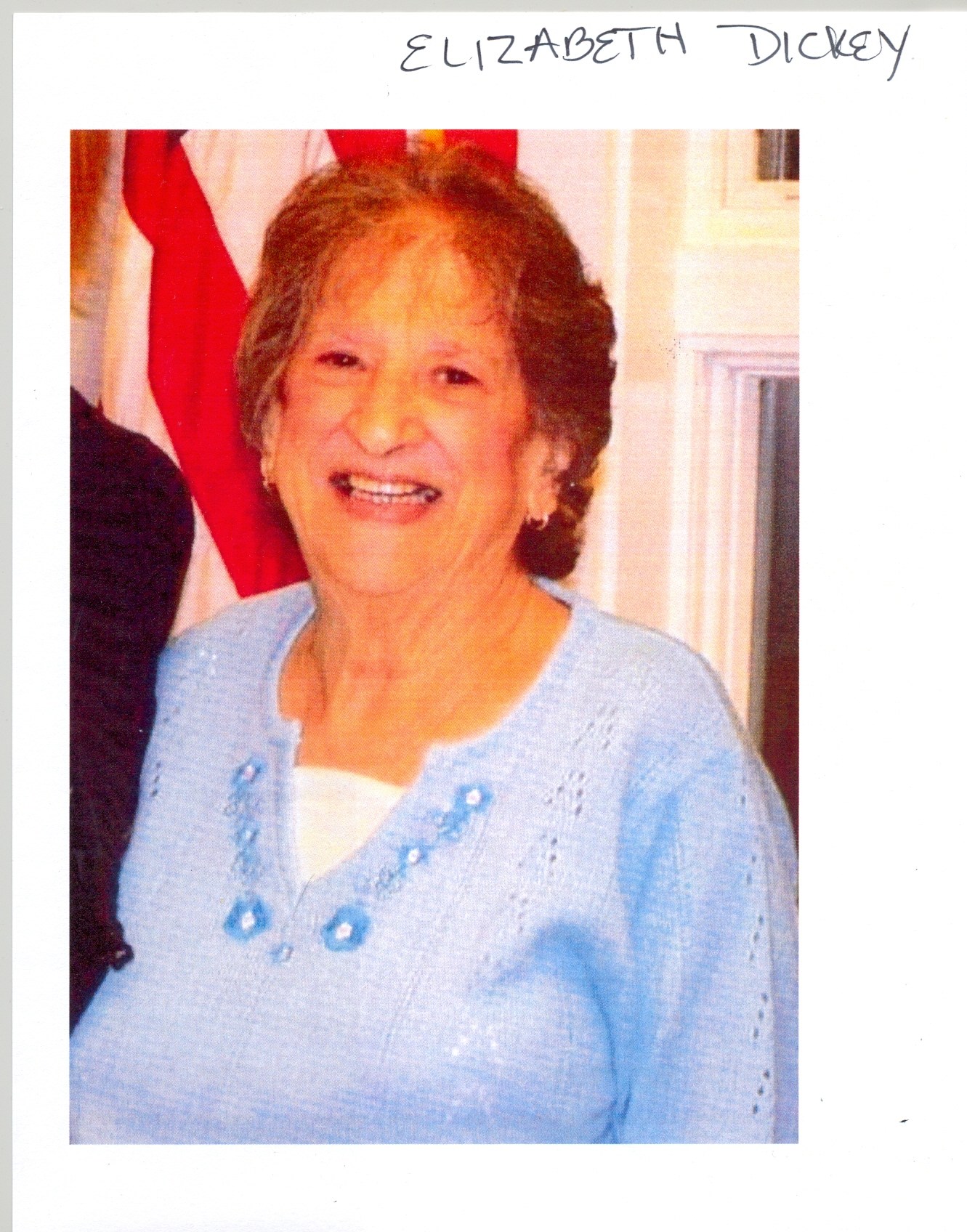 Obituary of Elizabeth Dickey