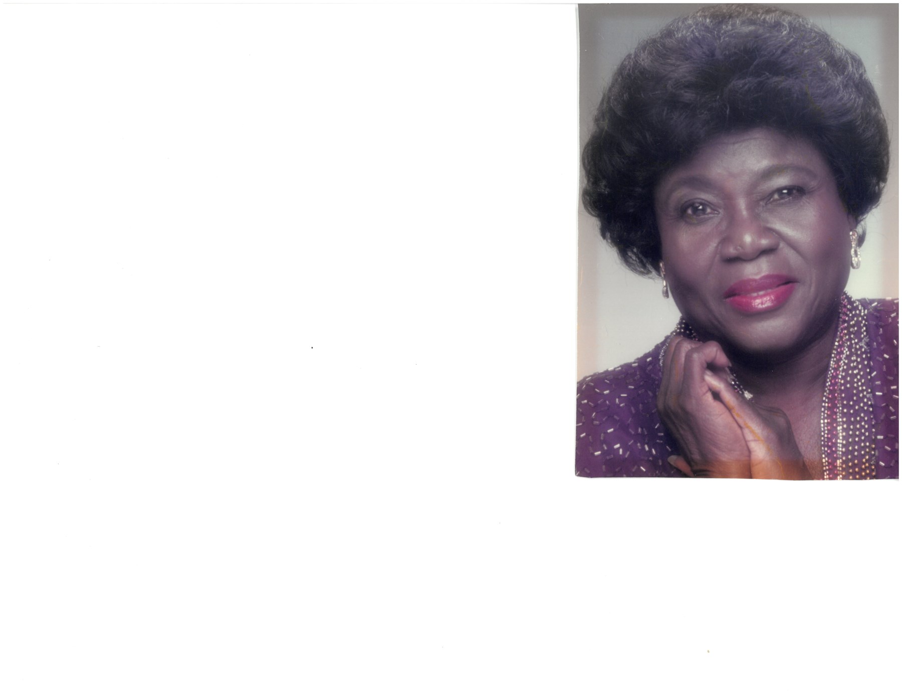 Obituary of Faith Muriel Olayinka Parkinson