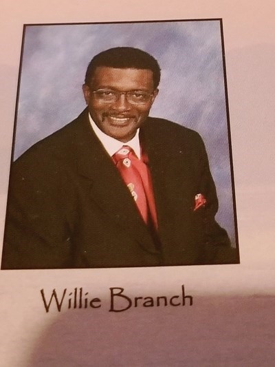 Avis de décès de Willie Ray Branch
