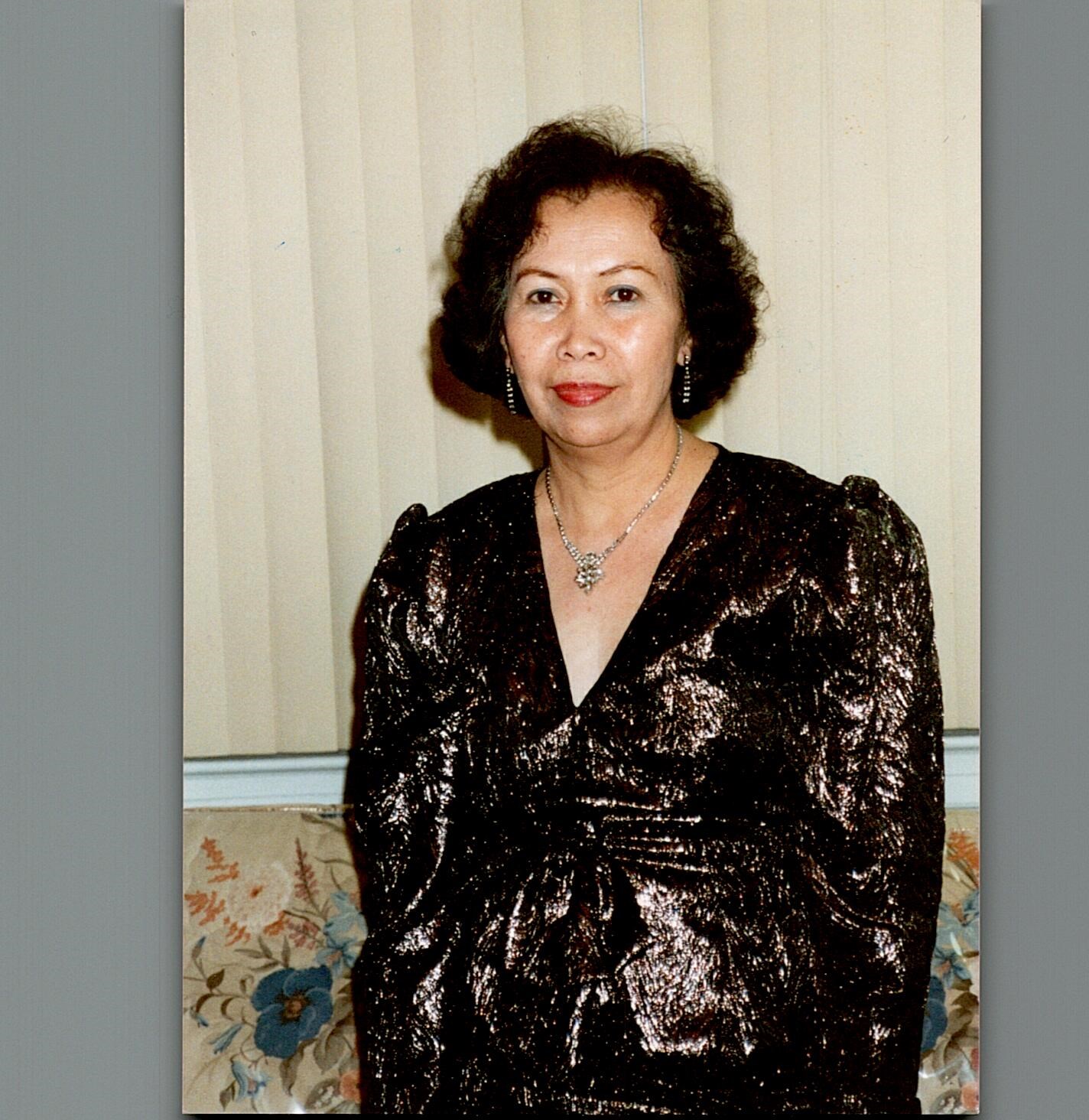 Avis de décès de Amelia L. San Pascual