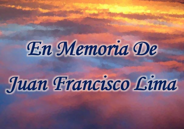 Obituary of Juan Francisco Lima