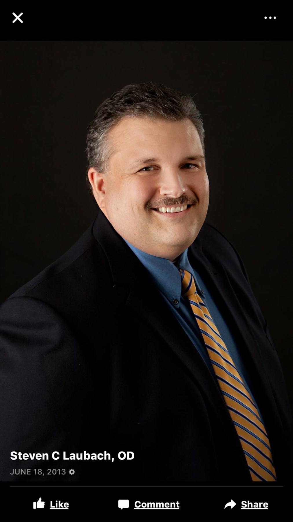 Obituary of Dr. Steven Craig Laubach, O.D.