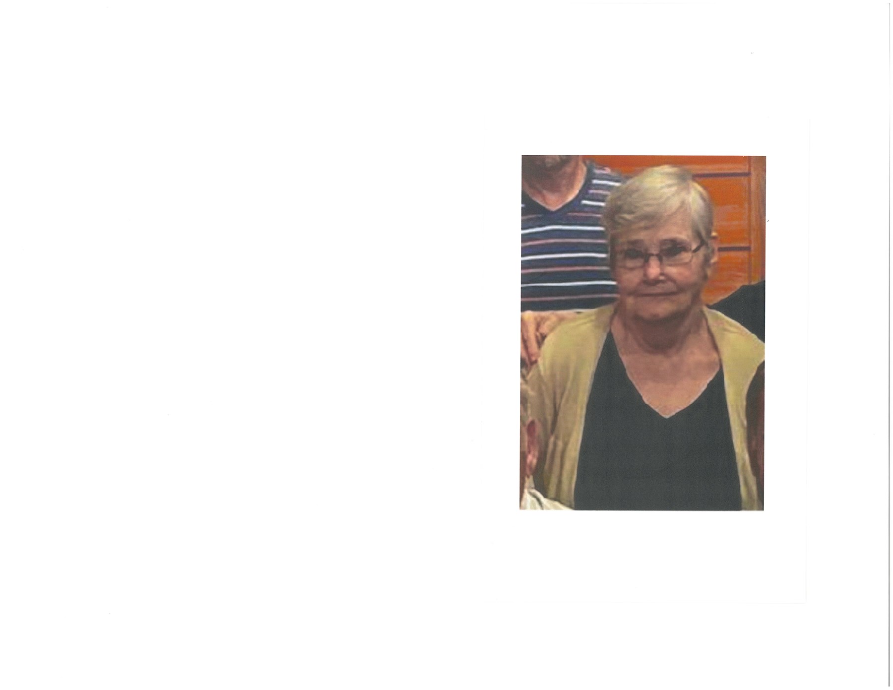 Avis de décès de Marie Frances Garber