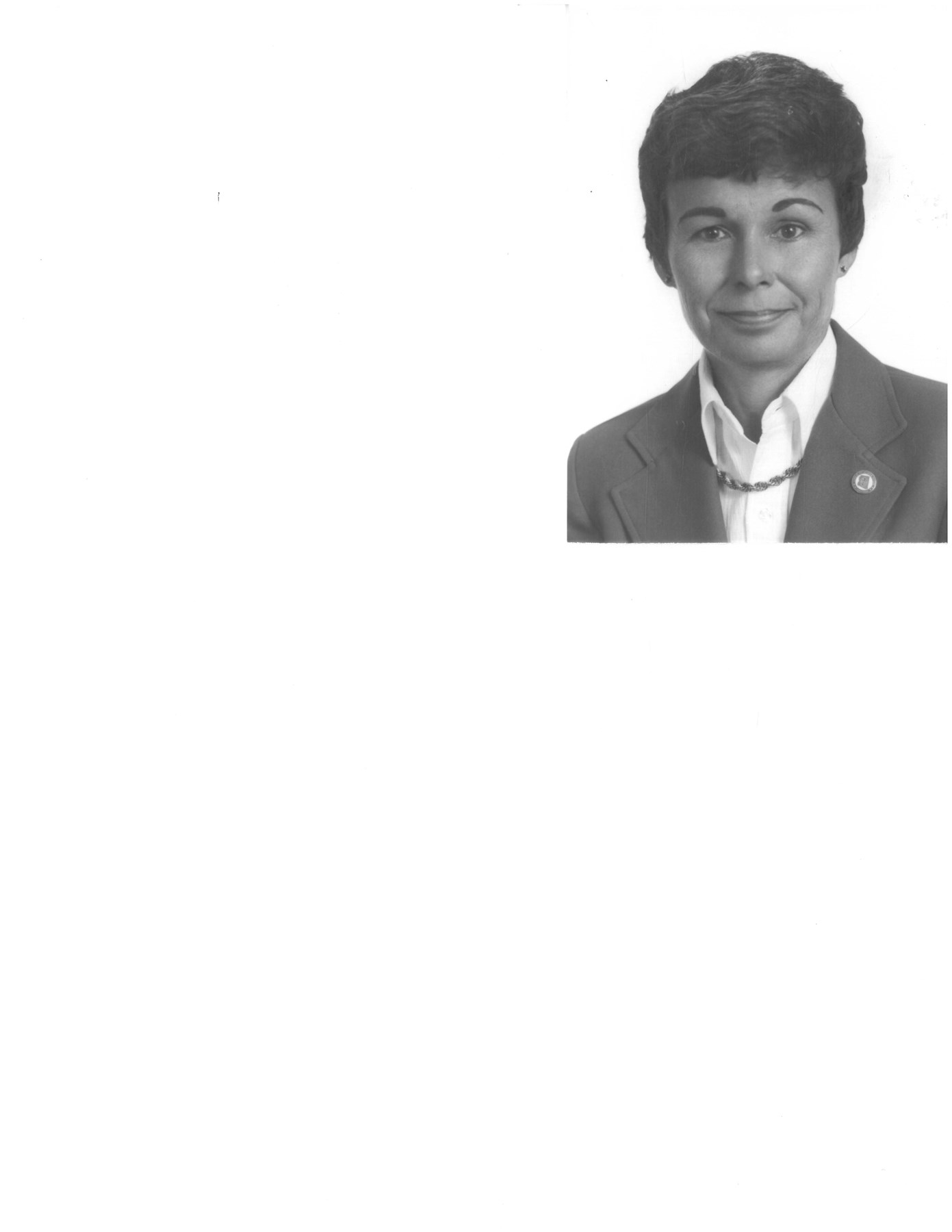 Avis de décès de Judith Ann Pemberton