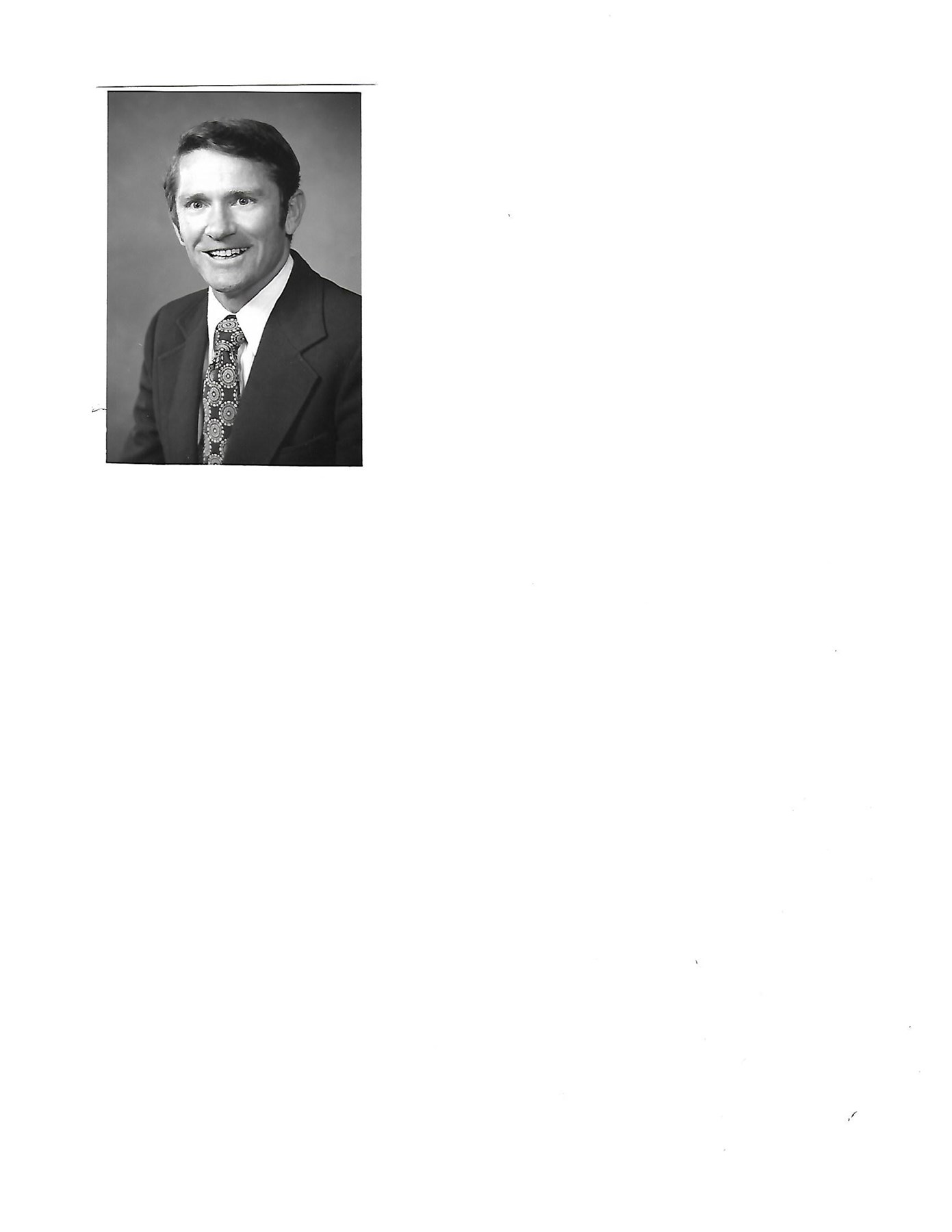 Avis de décès de William Joseph Strickland