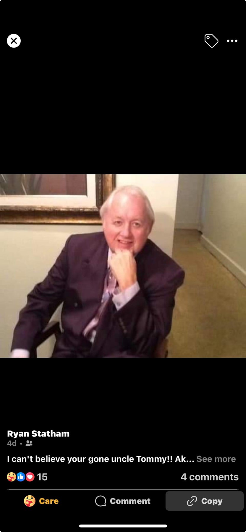 Obituario de Tommy Randolph Brooks