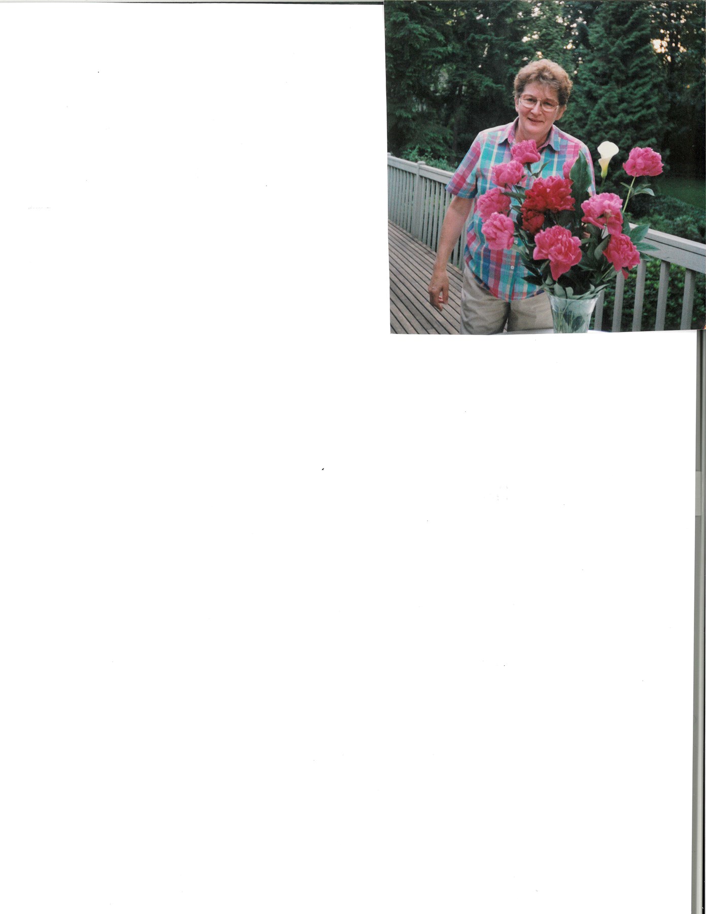 Obituario de Judith Corrine White