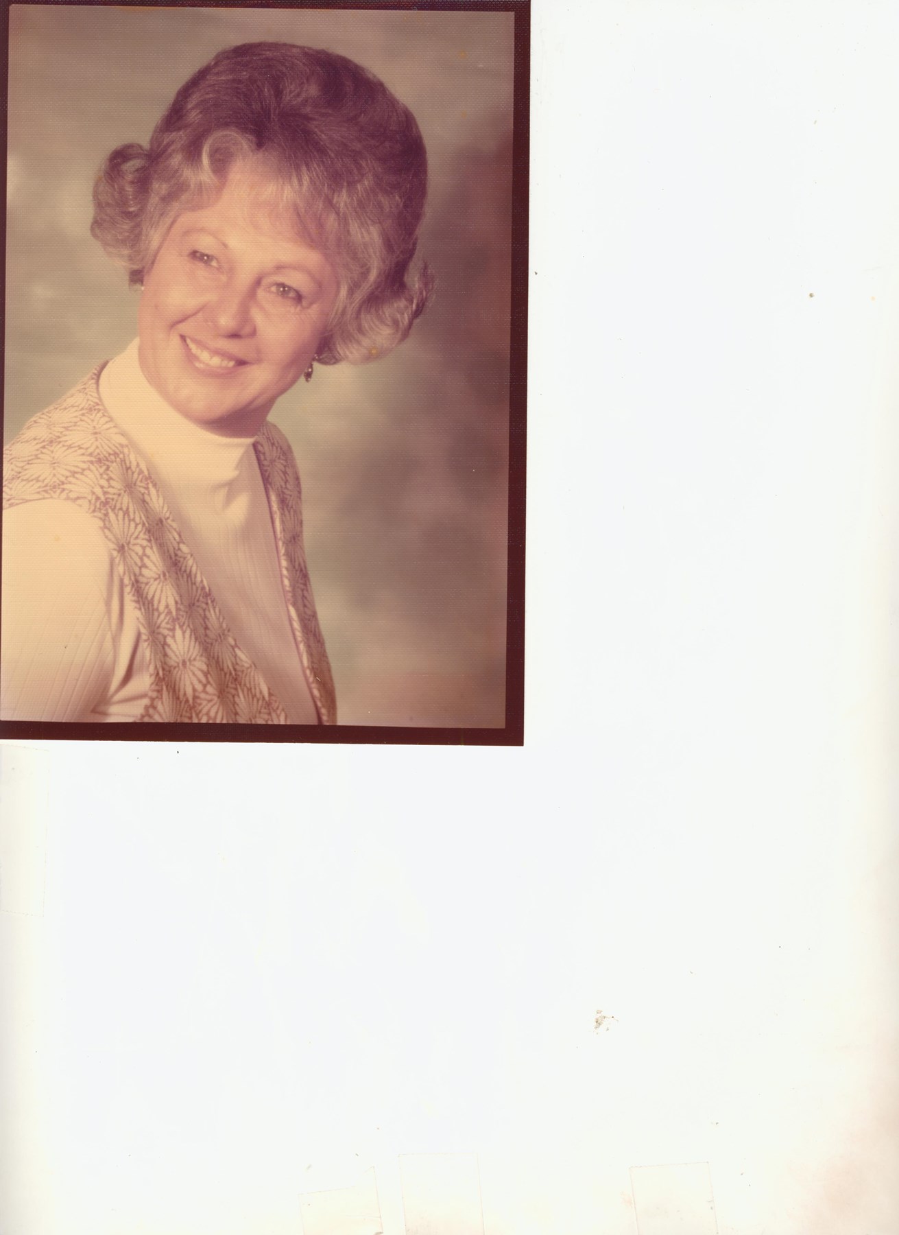 Avis de décès de Virginia Sue Shaw