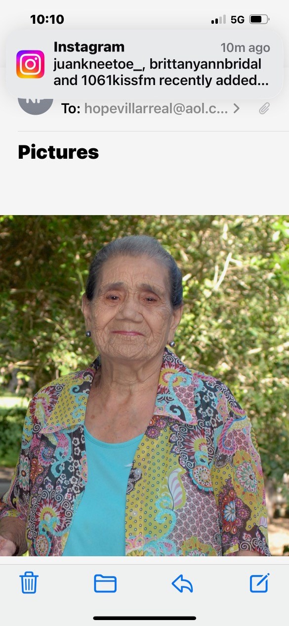 Obituary of Maria V. Almazan