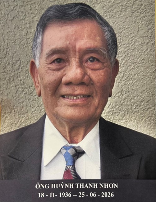 Obituary of Nhon Thanh Huynh