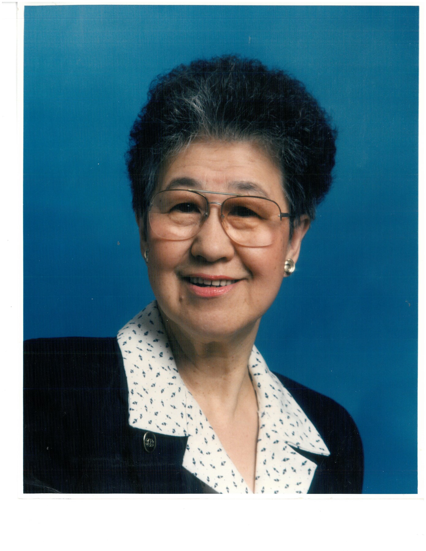 Obituary of Mrs. Sadako Oyama