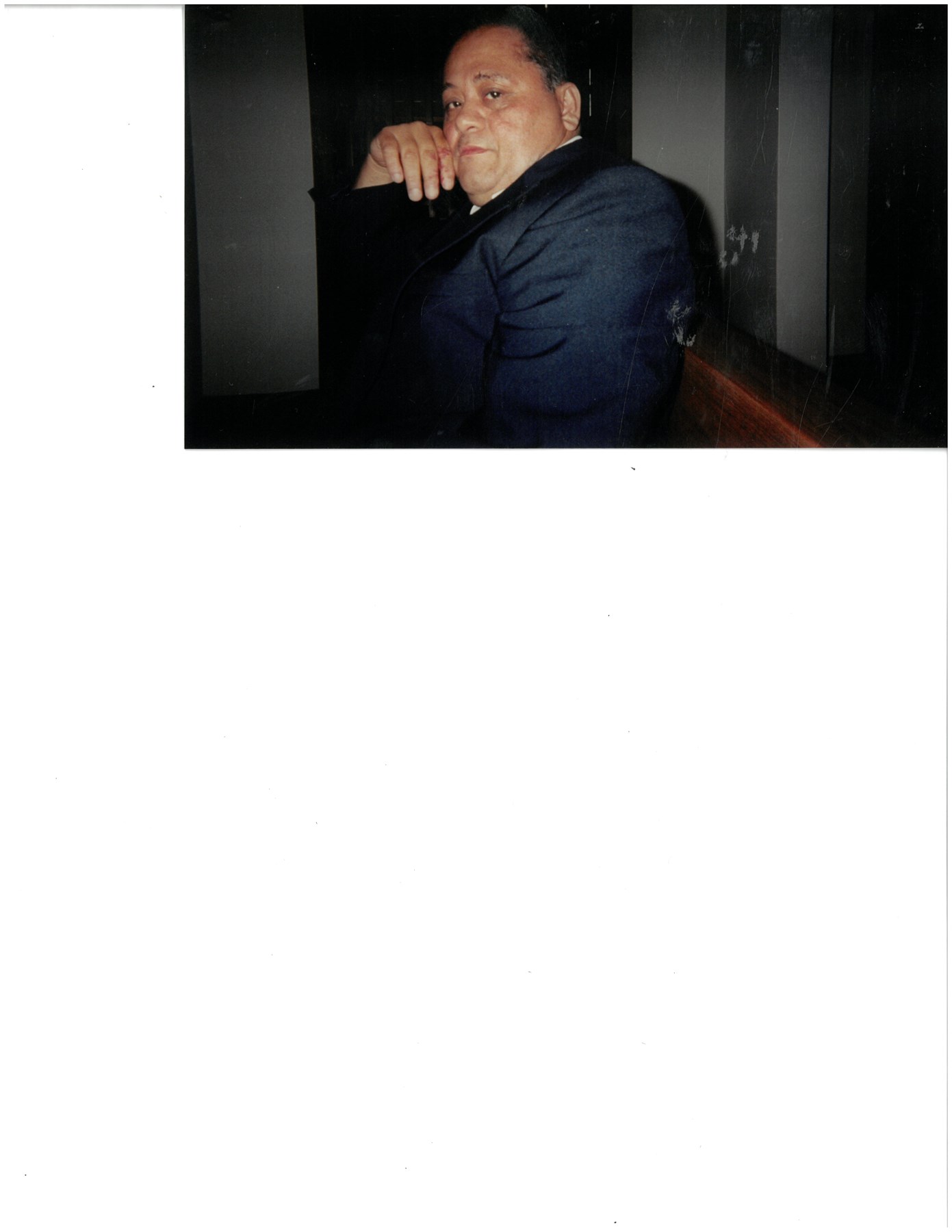 Obituary of Martin Sanchez Escobar