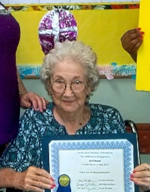 Obituary of Mary Geraldine Mason