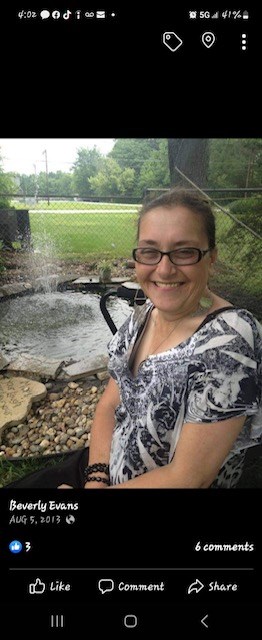 Obituary of Beverly F. Evans