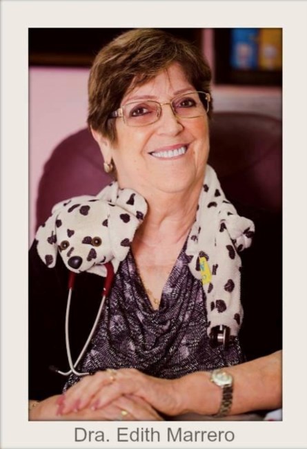Obituary of Dra.  Edith Margarita Marrero Vázquez