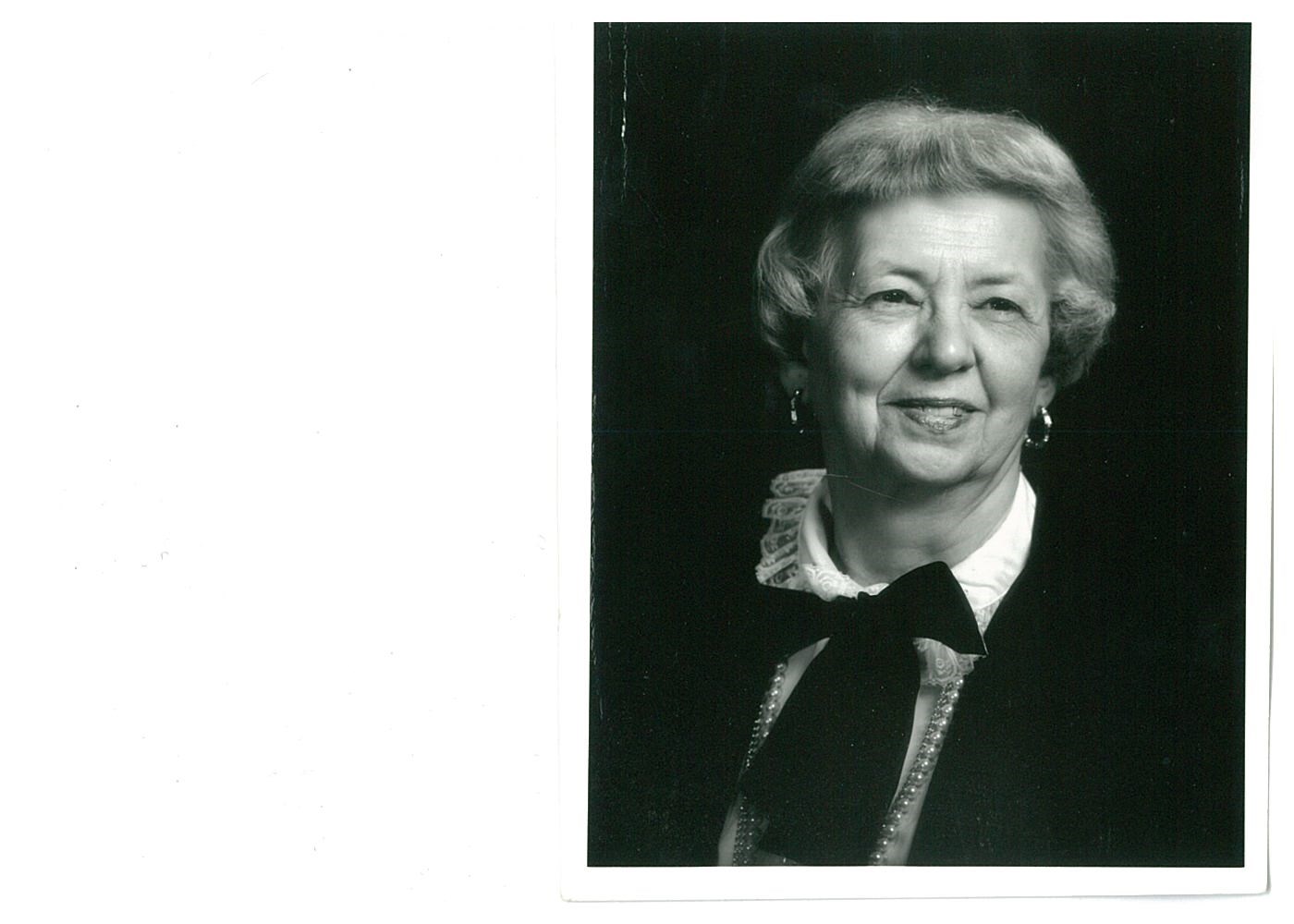 Avis de décès de Roberta F. Wood