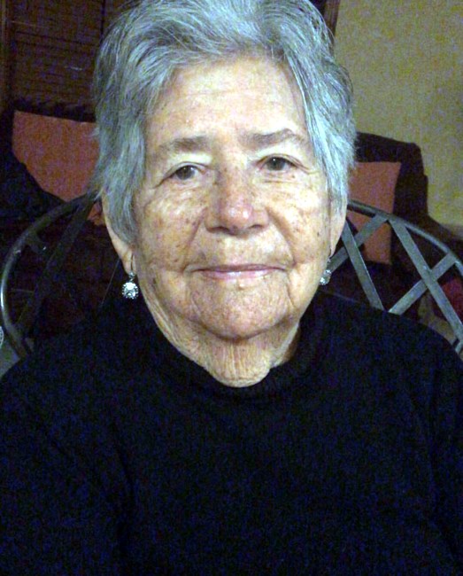 Avis de décès de Manuela Urbina Gonzalez