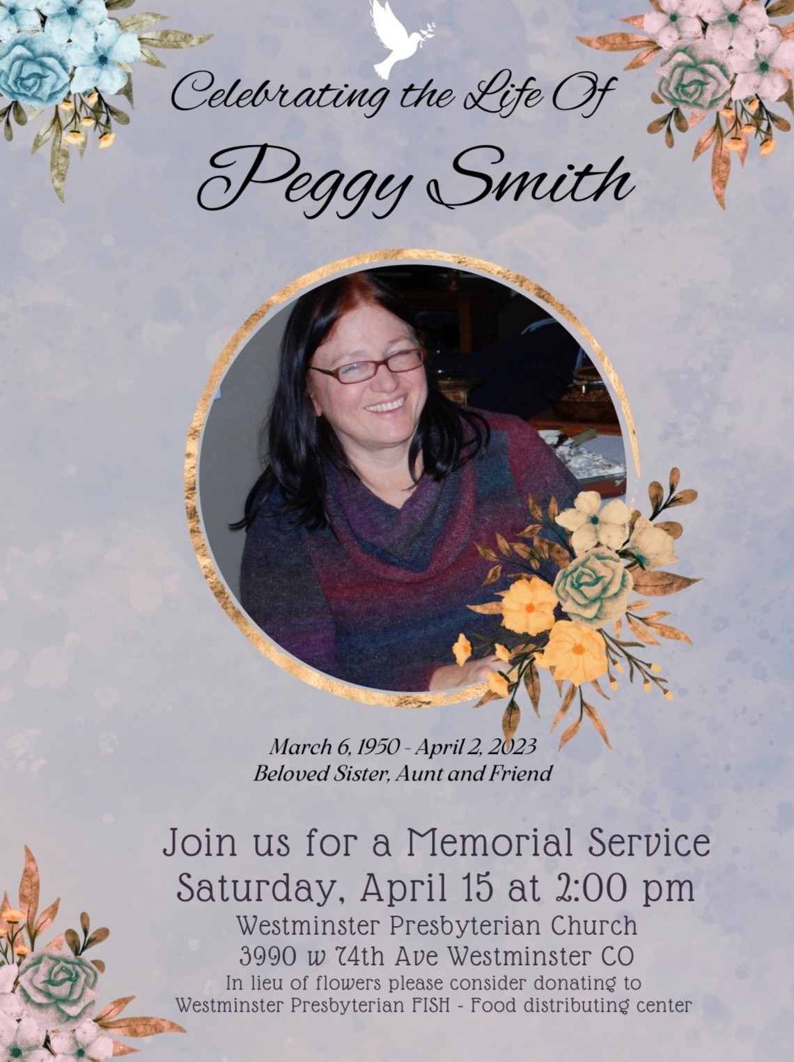 Obituario de Peggy Kay Smith