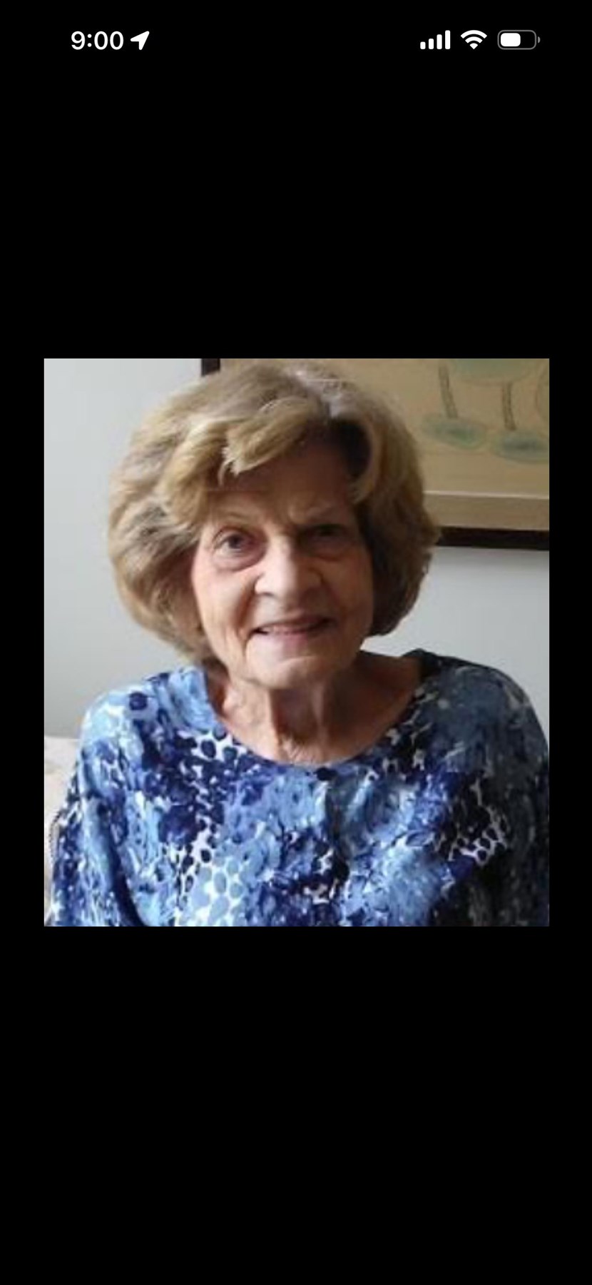 Obituario de Valerie Frances Webber