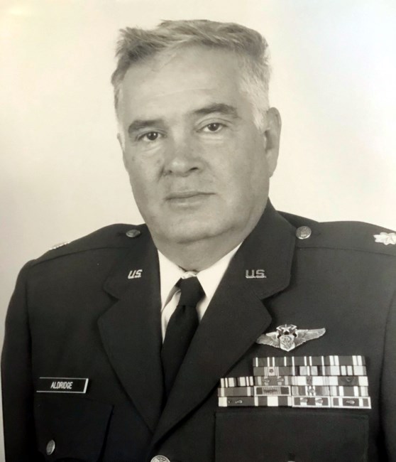 Avis de décès de Lt. Col. (Ret.) Alton Ray Aldridge