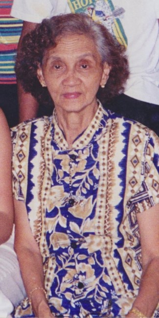 Obituario de Maria P. De La Paz Uy