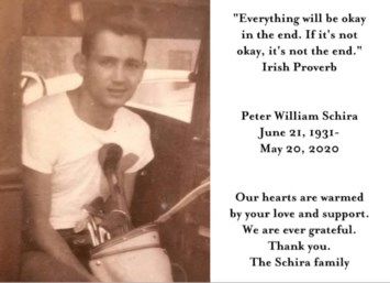 Obituary of Peter W Schira