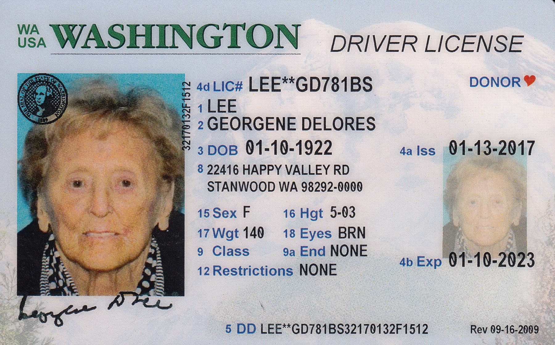 Obituary of Georgene Dolores Lee