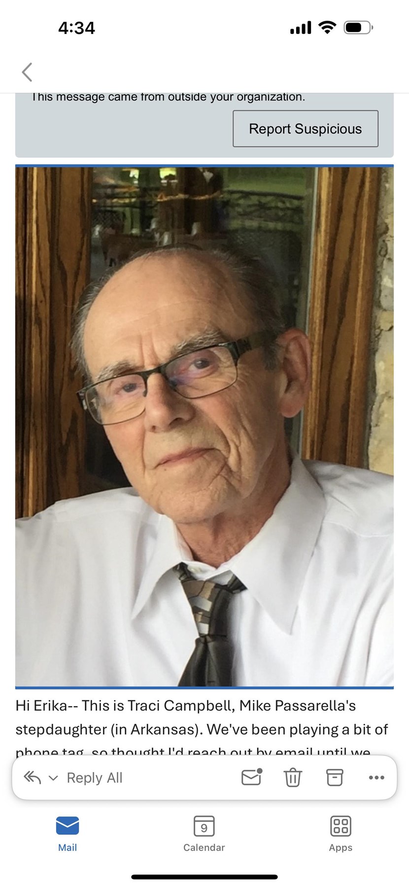 Obituary of Michael Thomas Passarella