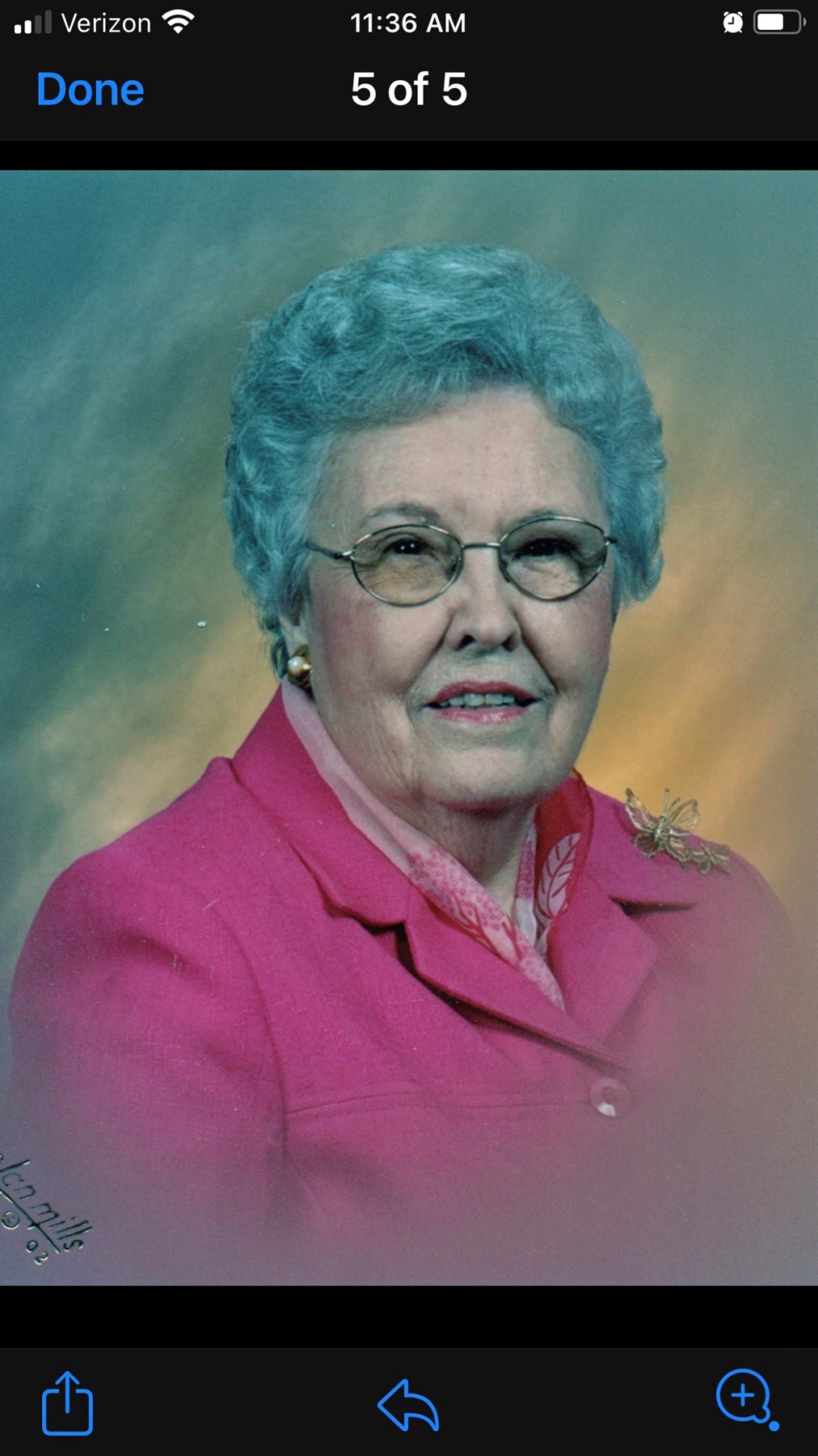 Obituario de Virginia Dewrell