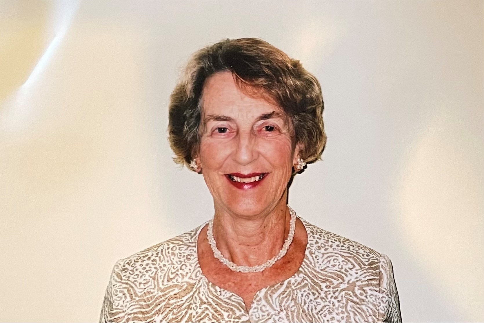 Obituary of Barbara Palmer White