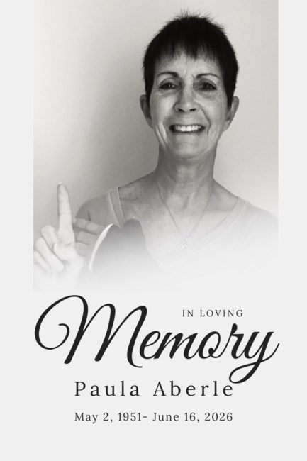 Obituary of Paula Lynn Aberle