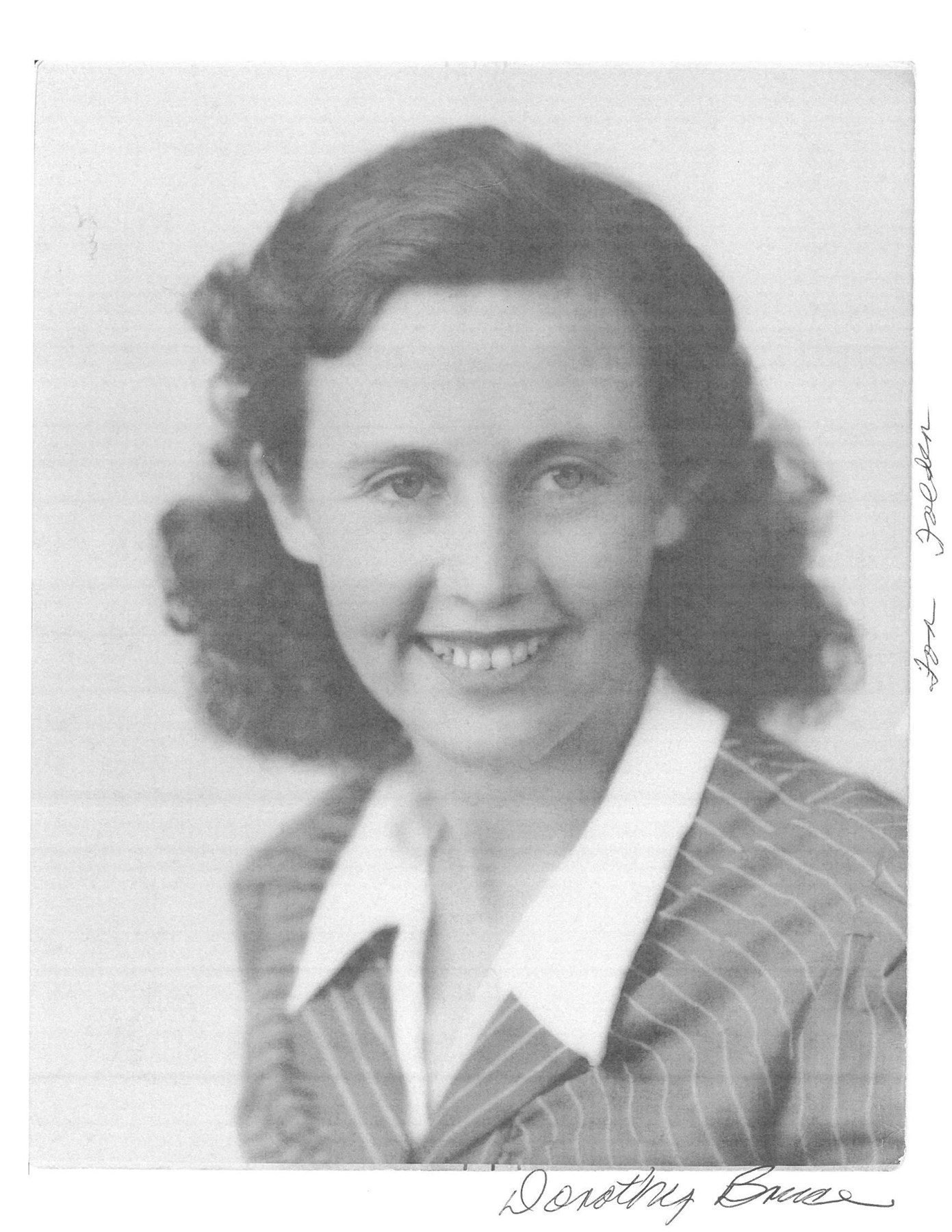 Obituary of Dorothy C Bruce