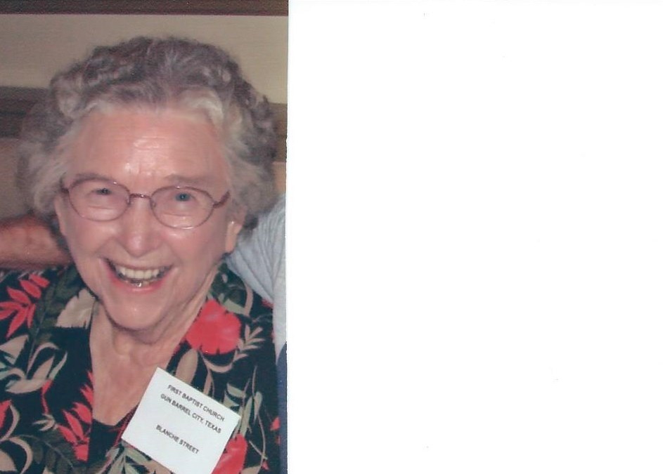 Obituary of Blanche Street