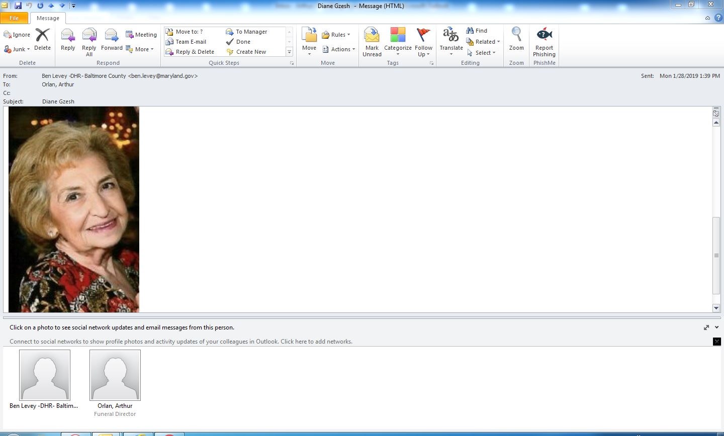 Obituary of Diane Gzesh