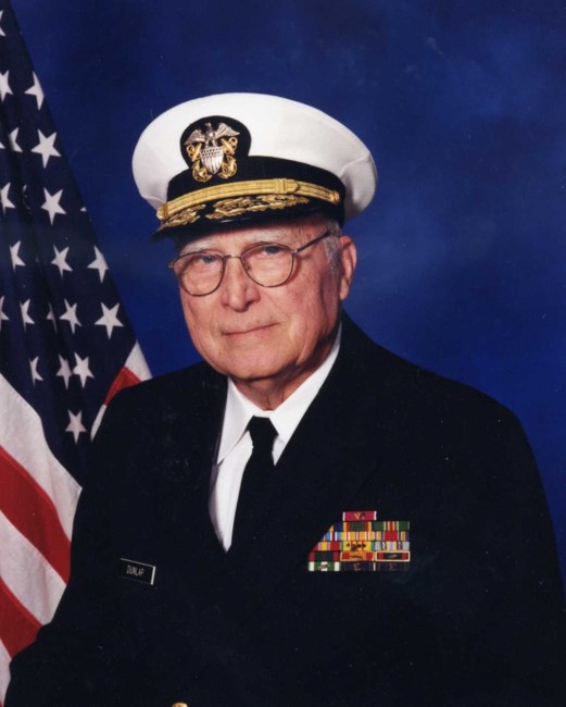 Obituary of Rear Admiral (Ret)  Roy L. Dunlap