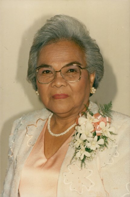 Obituary of Mrs. Hipolita Arenas Arenas Vergara