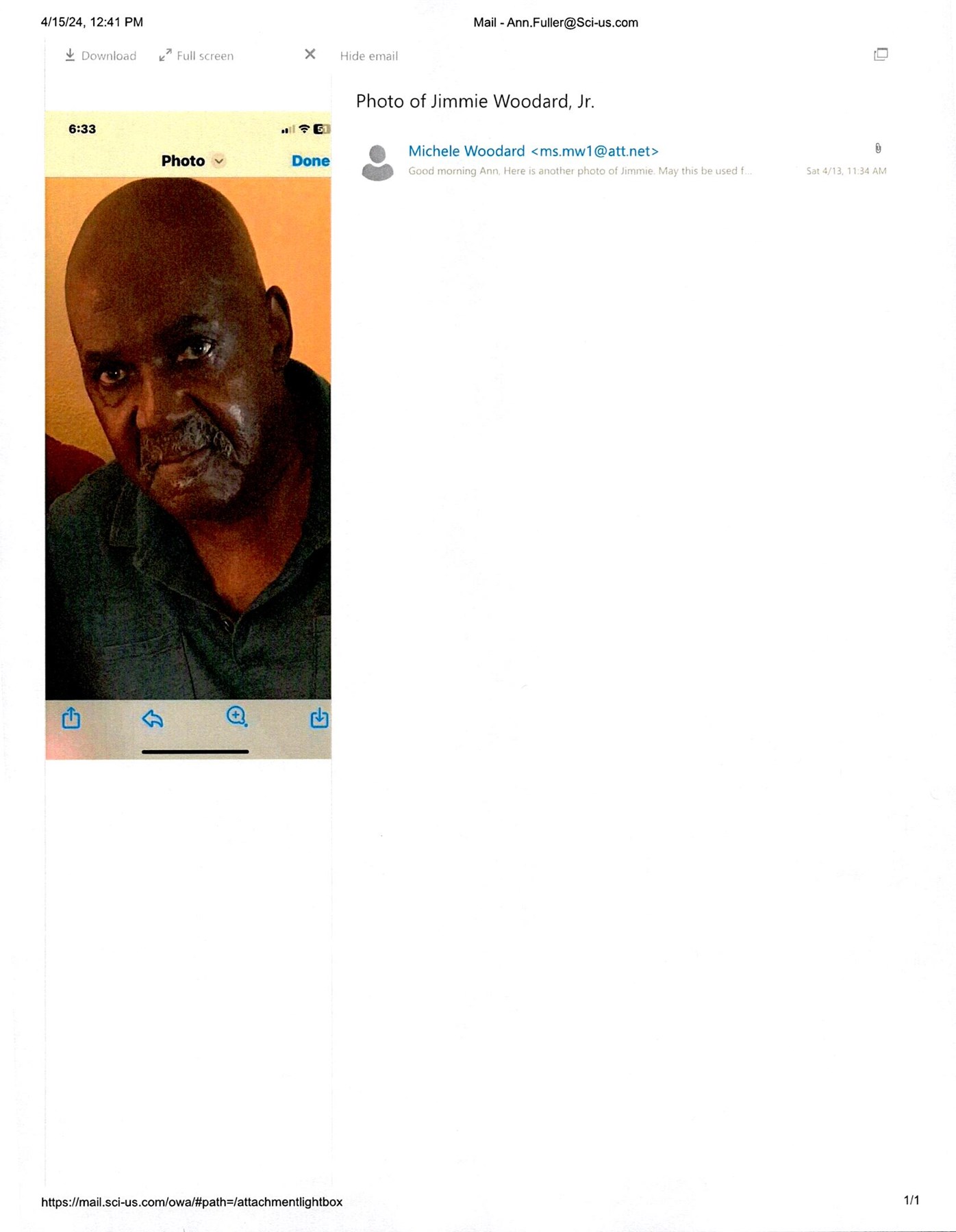 Obituary of Jimmie Woodard Jr.