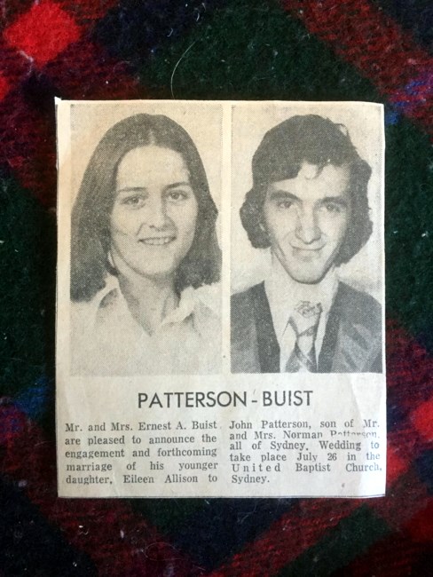 Obituary of John Norman Patterson